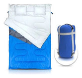 Saco De Dormir Nautika Kuple Casal -5°c À 5°c Azul